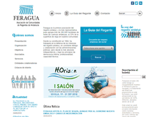 Tablet Screenshot of feragua.com